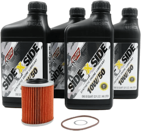 SIDEXSIDE OIL CHANGE KIT 10W50 /W OIL FILTER CAN
