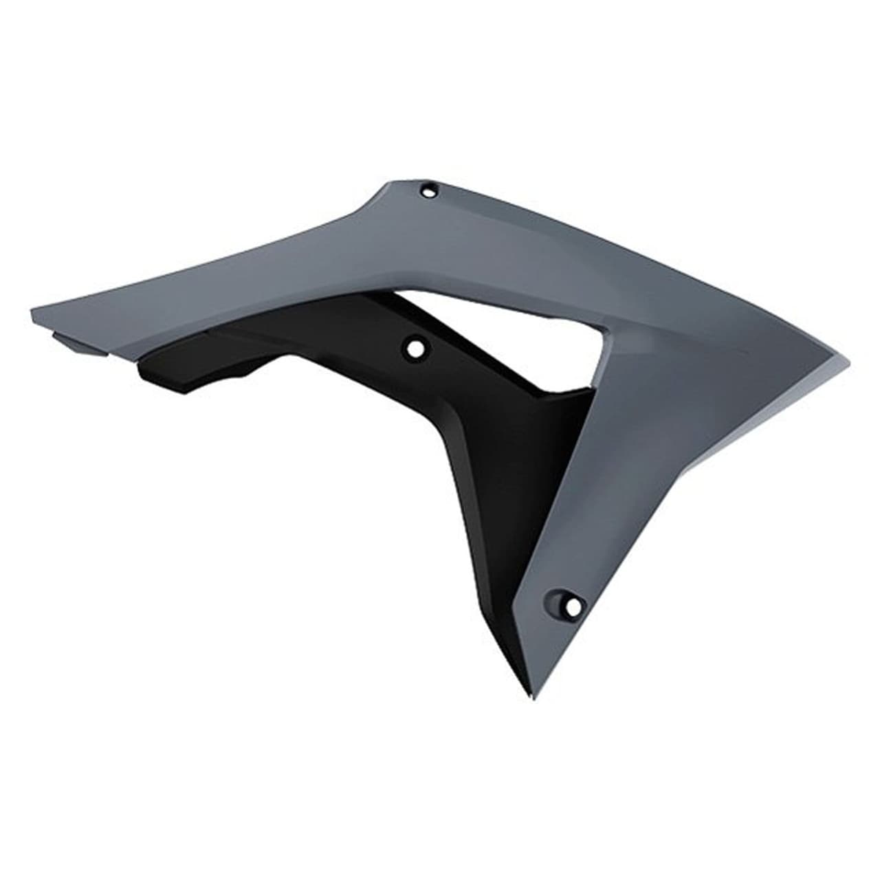 POLISPORT RADIATOR SCOOPS HONDA, NARDO GREY