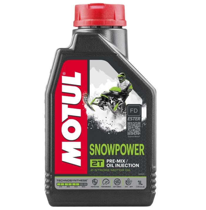 MOTUL - SNOWPOWER 2T EST, 1 LITER