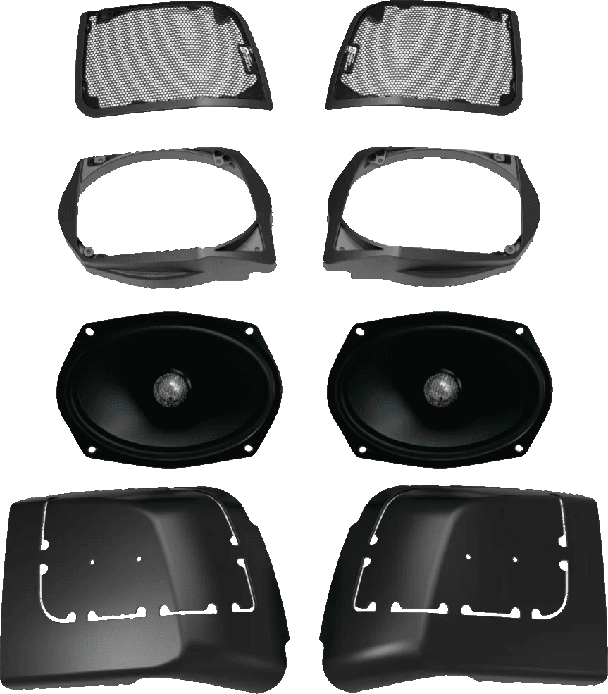 6"X9" CUT IN LID KIT W/ ST69CX FLH/T 1998-2013 BAGS