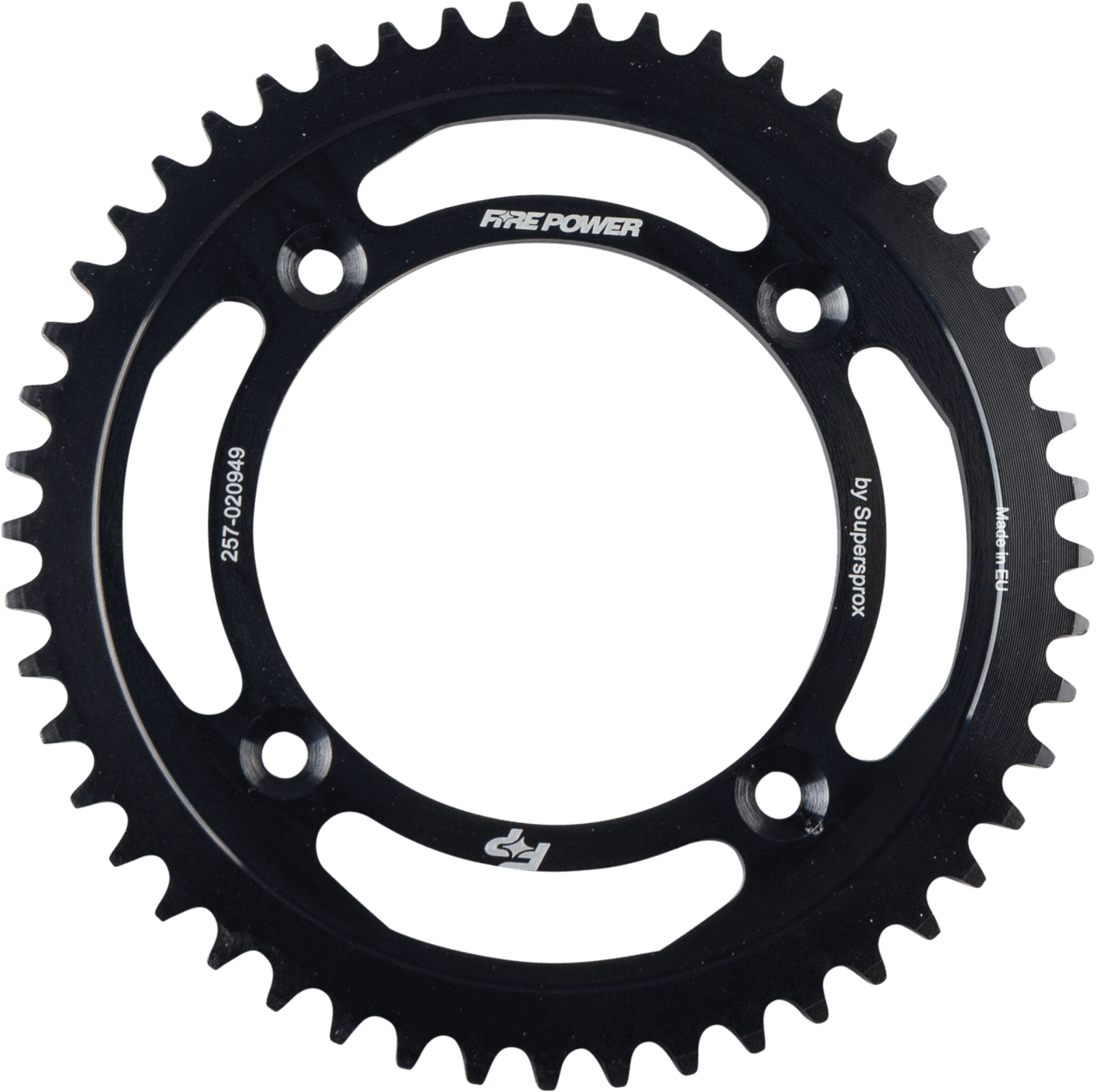 Fire Power Rear Sprocket Steel 49T Black