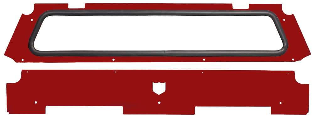 Pro Armor Rear Windshield Performance Red