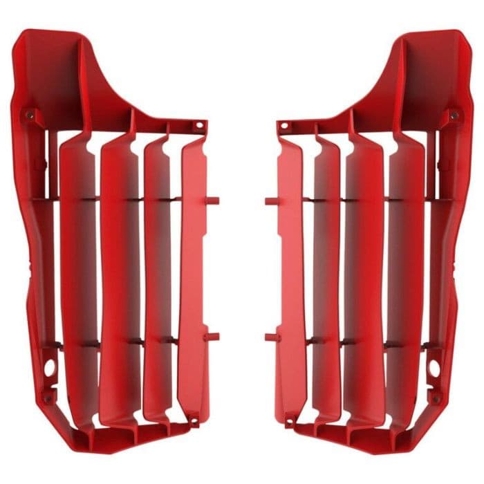 POLISPORT RADIATOR LOUVERS RED