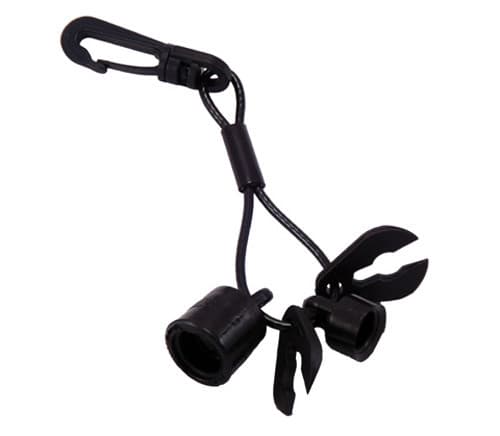 LANYARD, DESS SHOP, MULTI END, BLACK