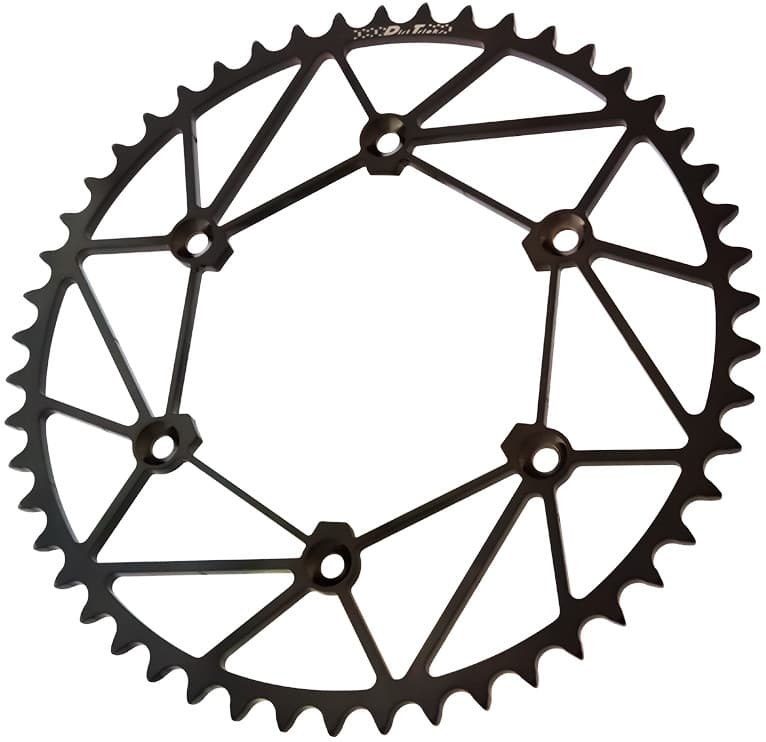 Dirt Tricks Rear Sprocket Chromoly Stl/Zir 50T-520 Black Honda