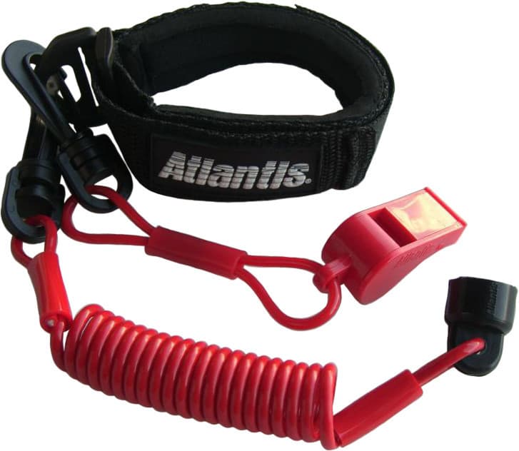 Atlantis Pro Floating Wrist Lanyard Red