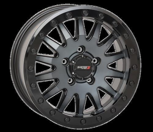 System 3 SB8 Wheel 15X10 5+5 (0MM) 5/4.5 Matte Brushed Grey