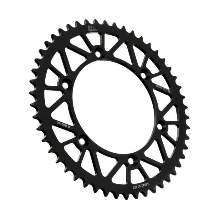 REAR ALLOY SPROCKET BLACK 50-TOOTH