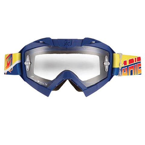 MX GOGGLES ADRENALINE - SENIOR BLUE YELLOW