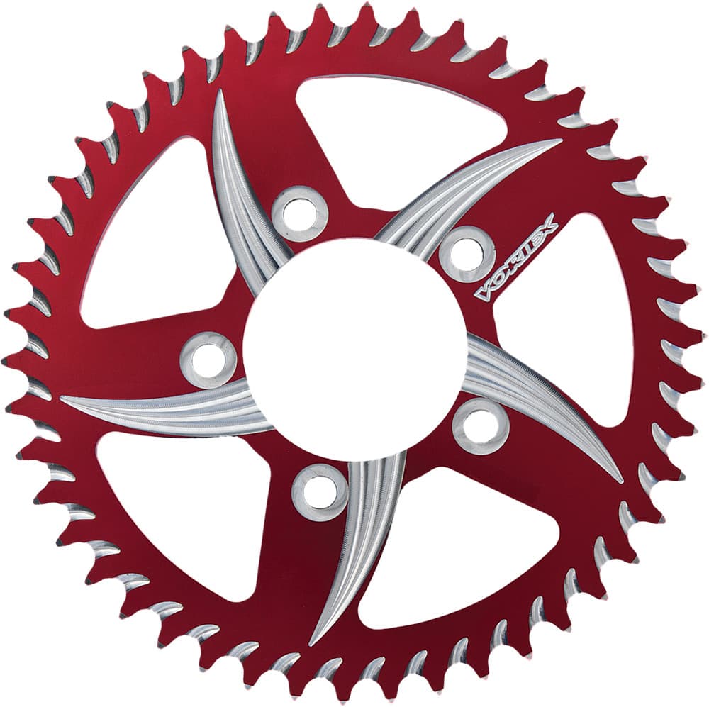 Vortex Rear CAT5 Sprocket Aluminum 43T-520 Red Suzuki/Tri