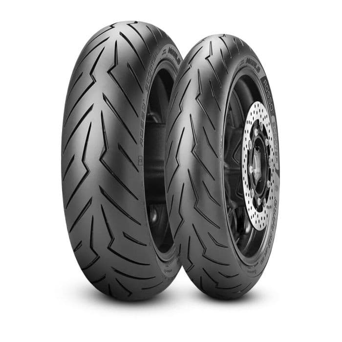 PIRELLI DIABLO ROSSO SCOOTER - 120/70 - 12 58P TL Reinf