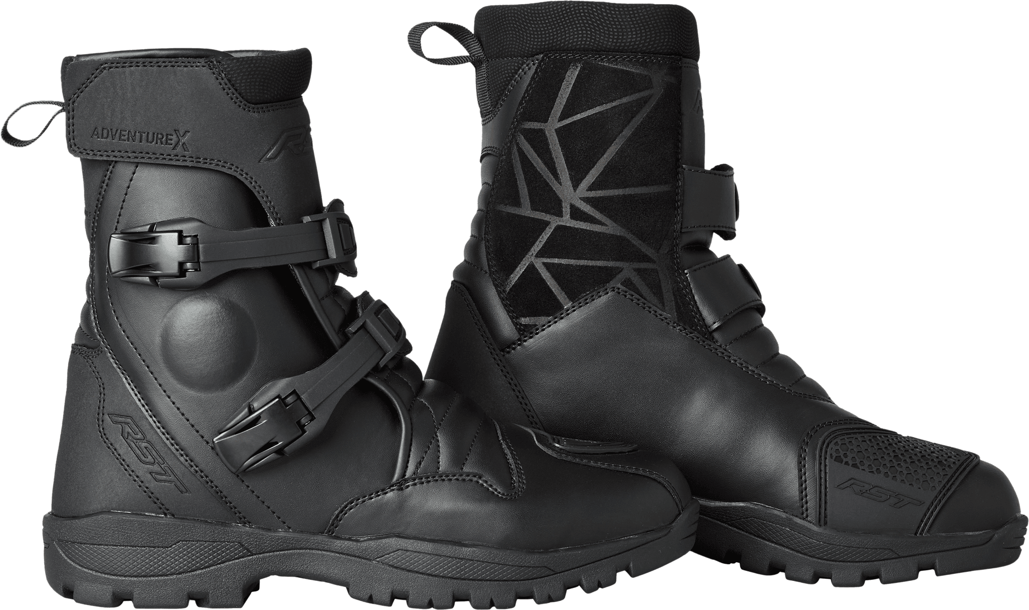 RST Adventure-X Mid CE Boot Black Waterproof Size 7