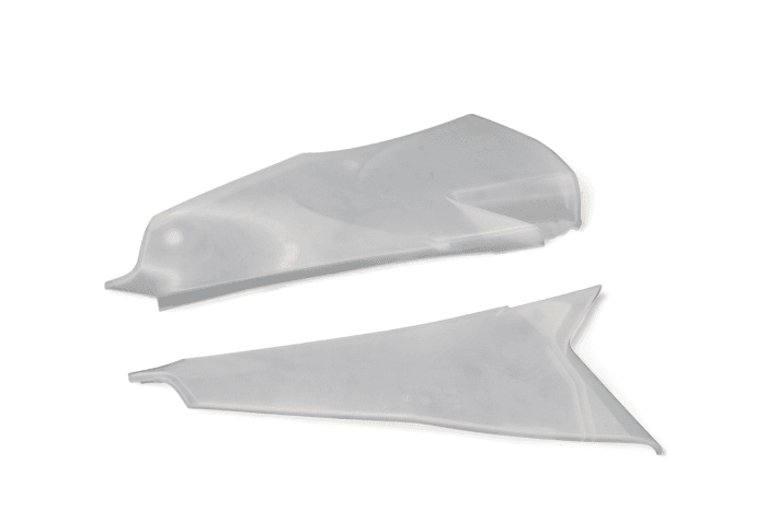 POLISPORT UPPER SIDE PANELS HUSQVARNA, CLEAR 99