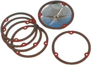 James Gaskets Gasket Derby Cover W/Bead 10/Pack 25416-70-X