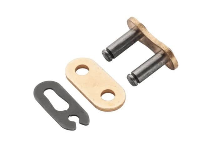 D.I.D CONNECTING LINK 520DZ2 G&B RJ CLIP TYPE GOLD & BLACK