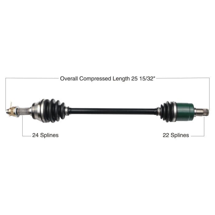 TYTANEUM OE REPLACEMENT CV AXLE JOHN DEERE FRONT LEFT / RIGHT