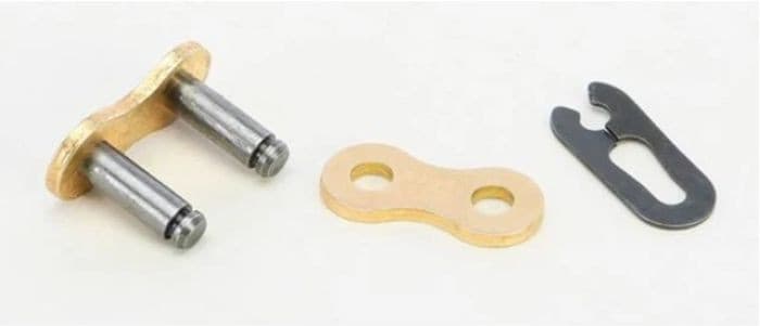 D.I.D CONNECTING LINK 520MX G&B RJ CLIP TYPE GOLD & BLACK