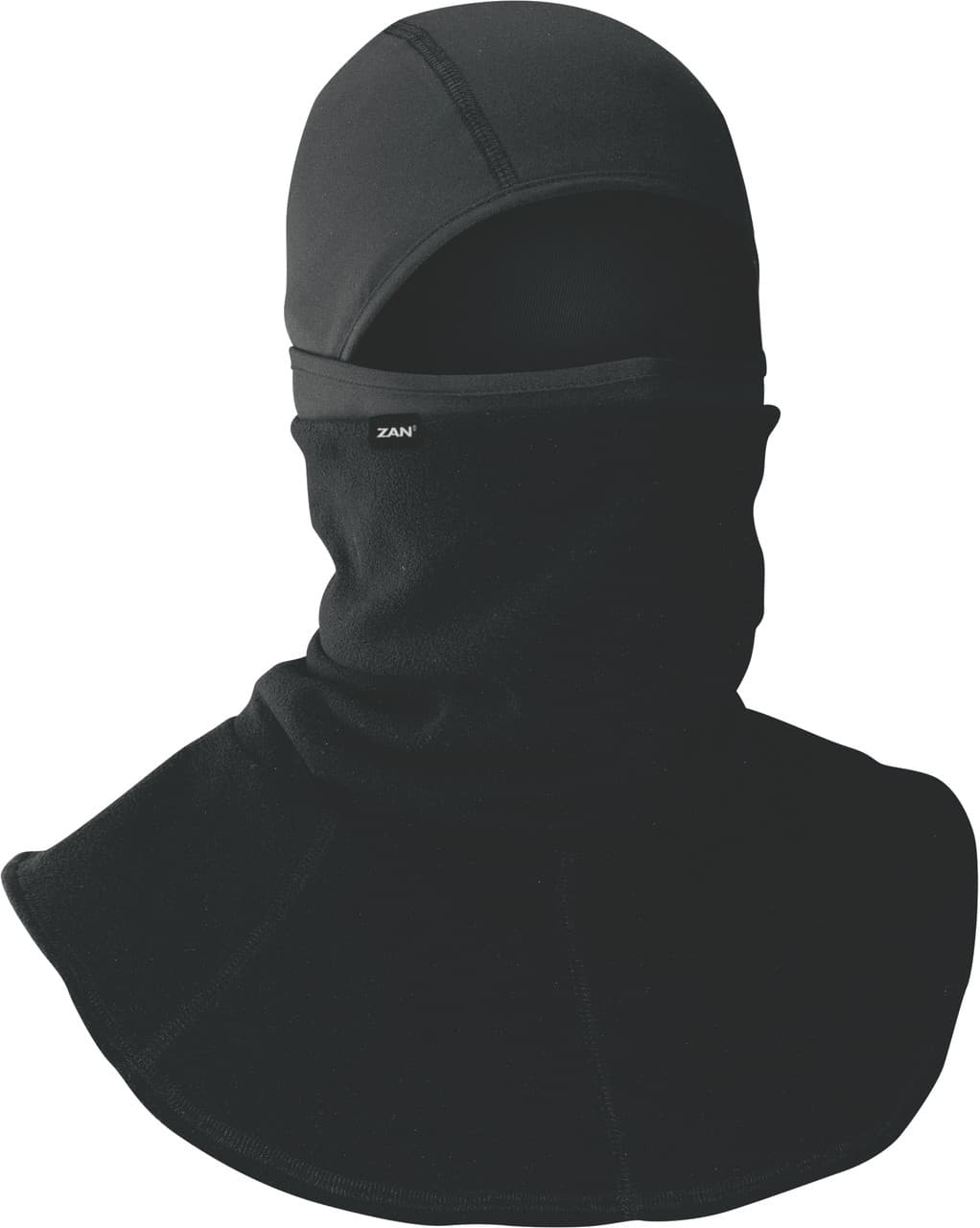 Zan Balaclava Motley Tube Black Polyester/Spandex