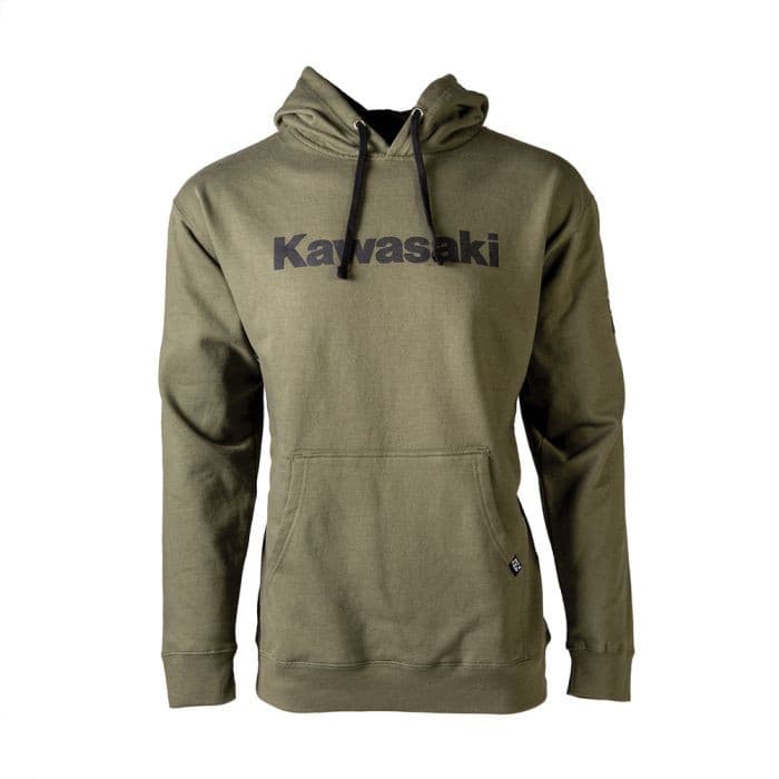 FACTORY EFFEX KAWASAKI SQUAD PULLOVER / ARMY GREEN 2X