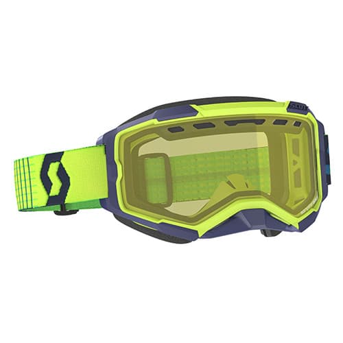 SCOTT FURY SNOWX GOGGLE BLUE/YLW - YLW LENS