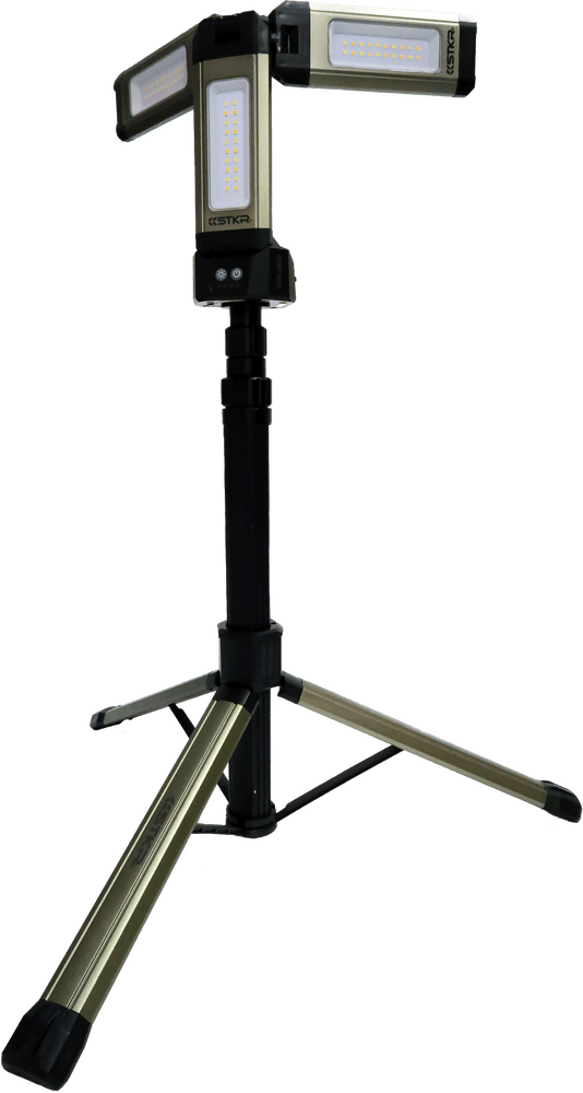 Stkr Tri-Mobile Work Light W/Tripod 2000 Lumen