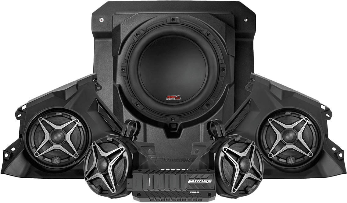 Ssv Works 5 Speaker Kit W/ Ssv A-Spec W/ Sub