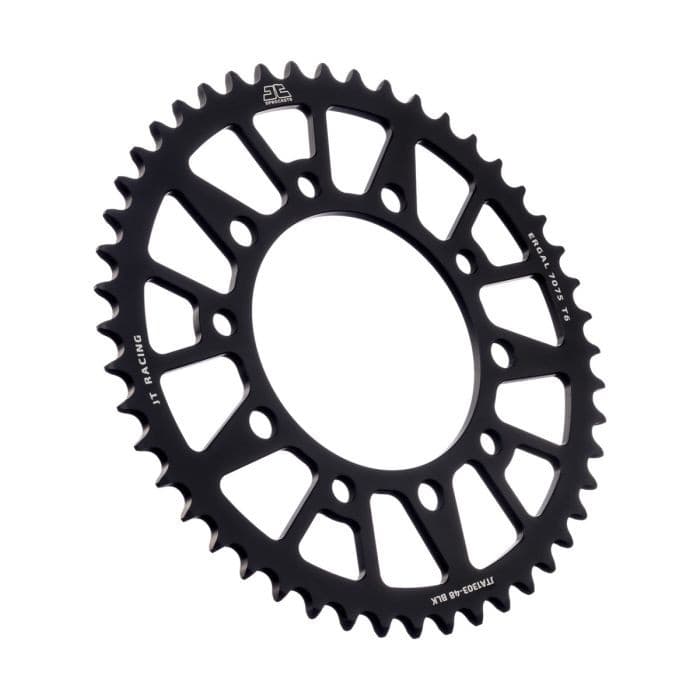 REAR ALLOY SPROCKET BLACK 48-TOOTH