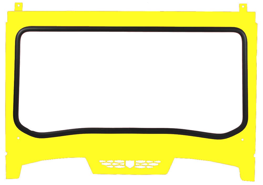 Pro Armor Asylum Front Windshield W/Pckt Lime Squeeze