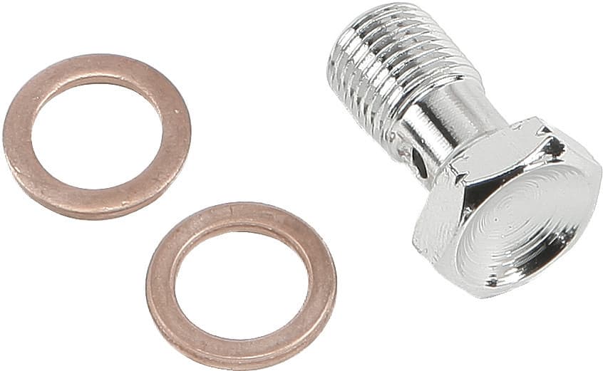 Goodridge Banjo Bolt Chrome 10MMX1.0 Short