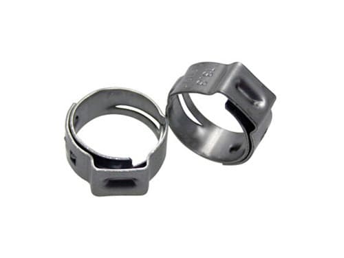 STEPLESS EAR CLAMP, 10.8 TO 13.3 MM, PK 10