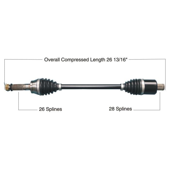 TYTANEUM HEAVY DUTY CV AXLE POLARIS REAR LEFT / RIGHT
