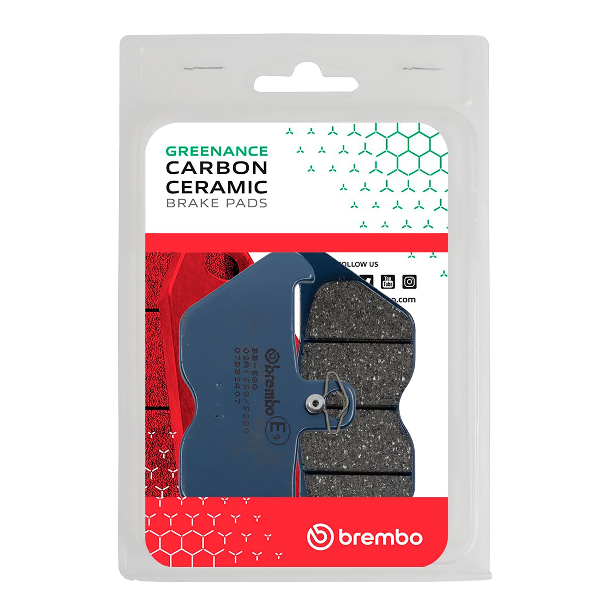Brembo Prime Cc Brake Pads Carbon Ceramic