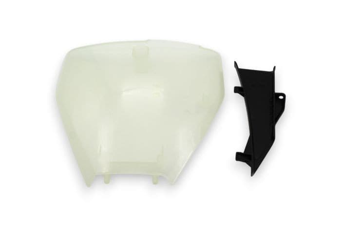 POLISPORT NUMBER PLATE HUSQVARNA, CLEAR 99