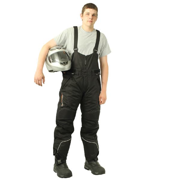 KG X-3 BIBS MEN'S BLACK LARGE, - TALL