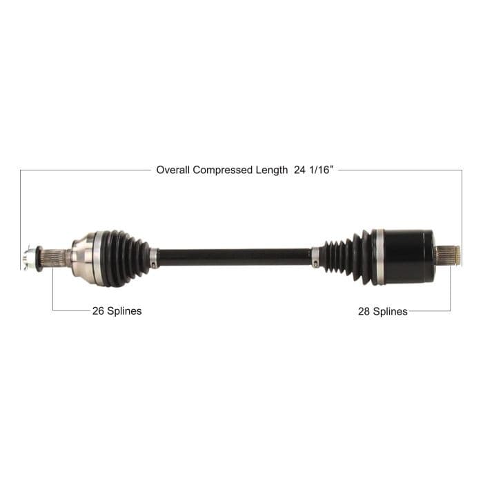 CV AXLE HEAVY DUTY REPLACEMENT POLARIS