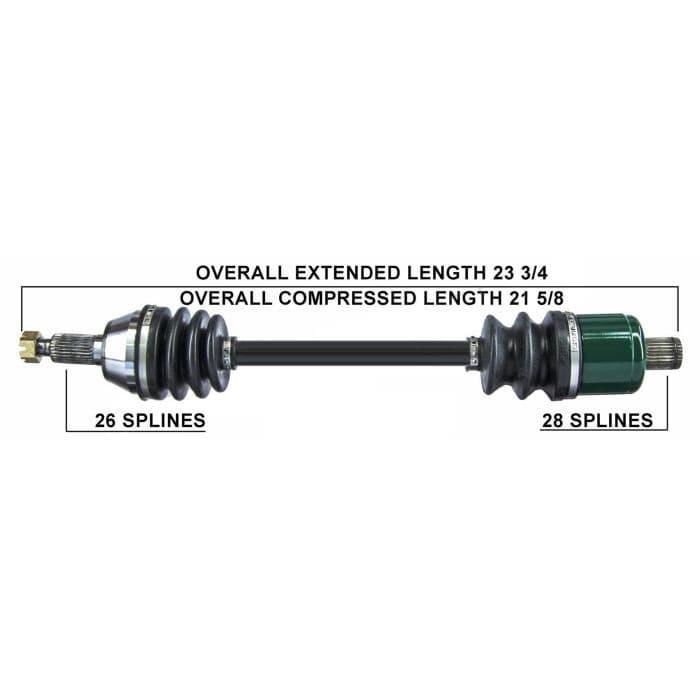 TYTANEUM OE REPLACEMENT CV AXLE POLARIS REAR LEFT / RIGHT