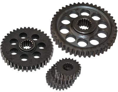 19T TOP SPROCKET 19T SPLINE 3/4" HYVO (13W)