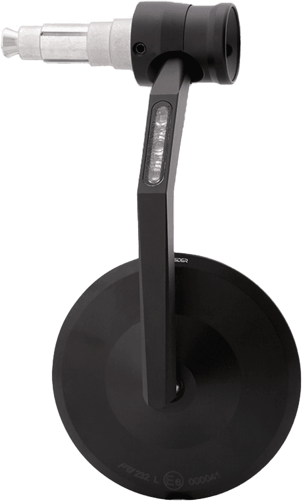 Highsider Montana Rim Handlebar Mirror With Turn Signals