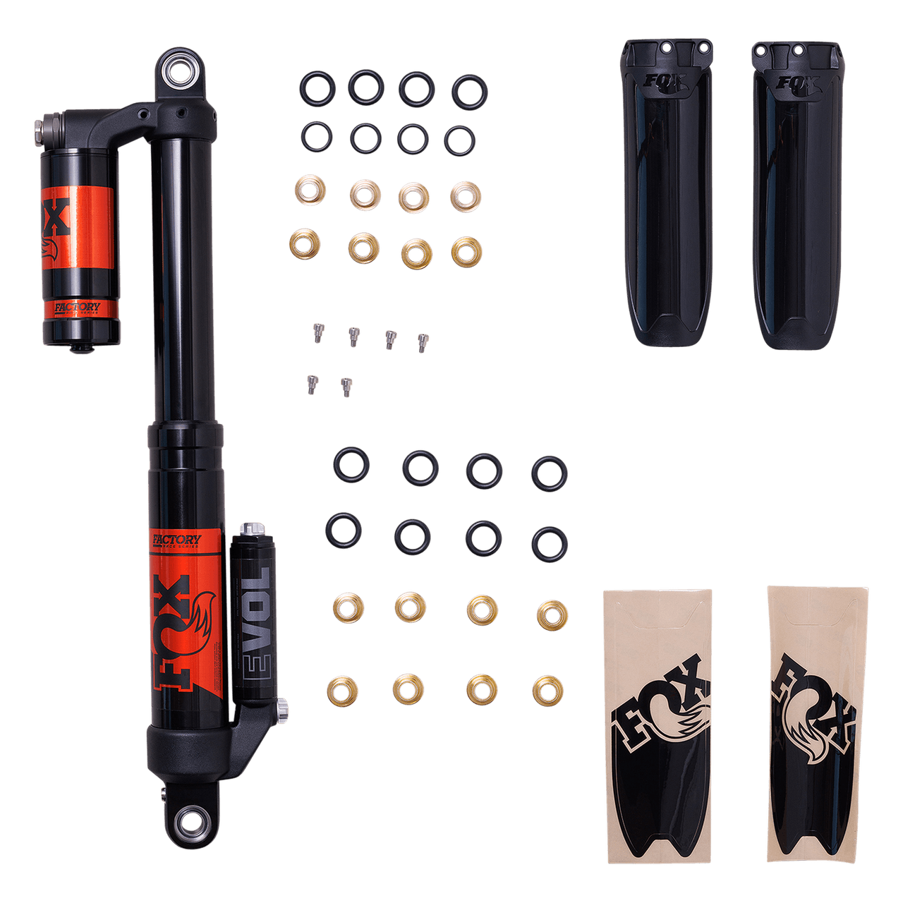 FLOAT 3 EVOL RC2 SHOCKS KIT FRONT - BLACK