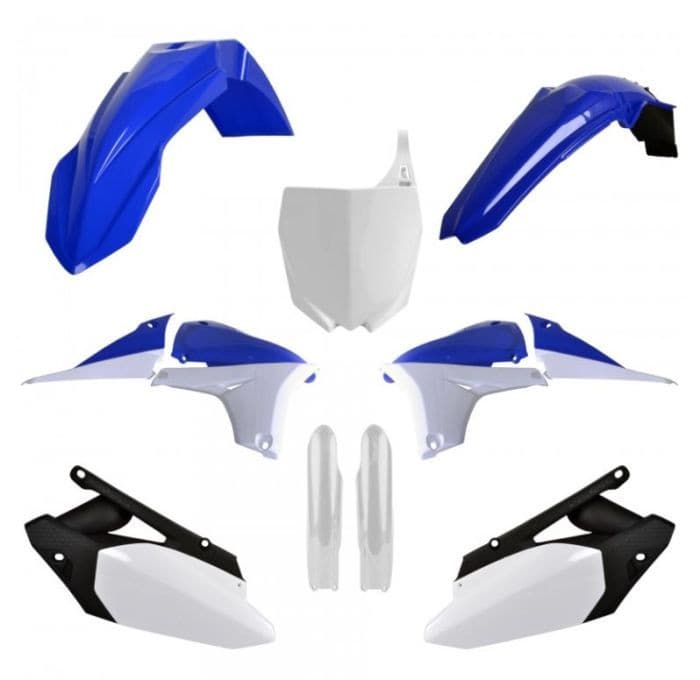 POLISPORT REPLICA PLASTIC KIT,FULL KIT YAMAHA OEM COLOR 11-12