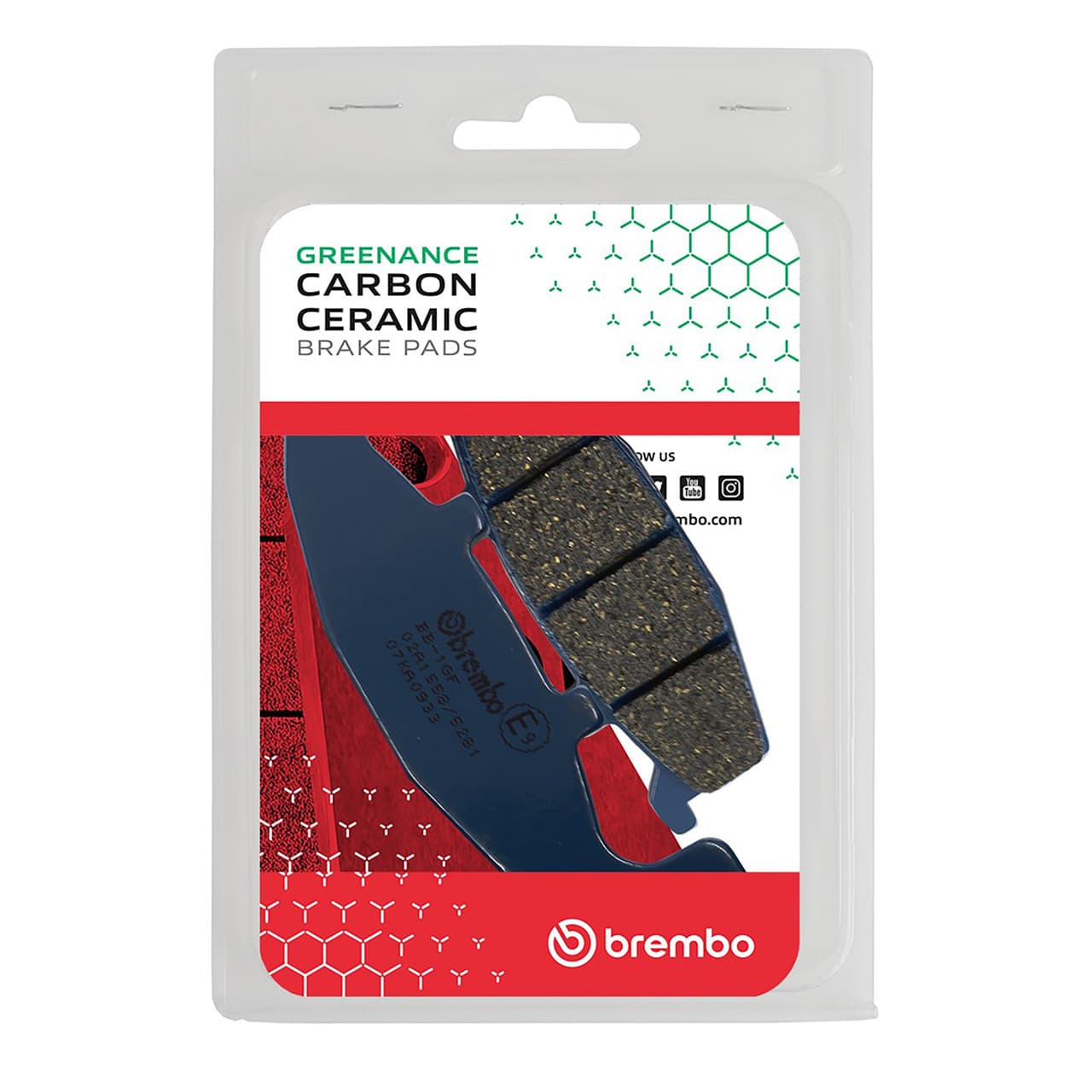 Brembo Prime Organic Brake Pads OEM Organic