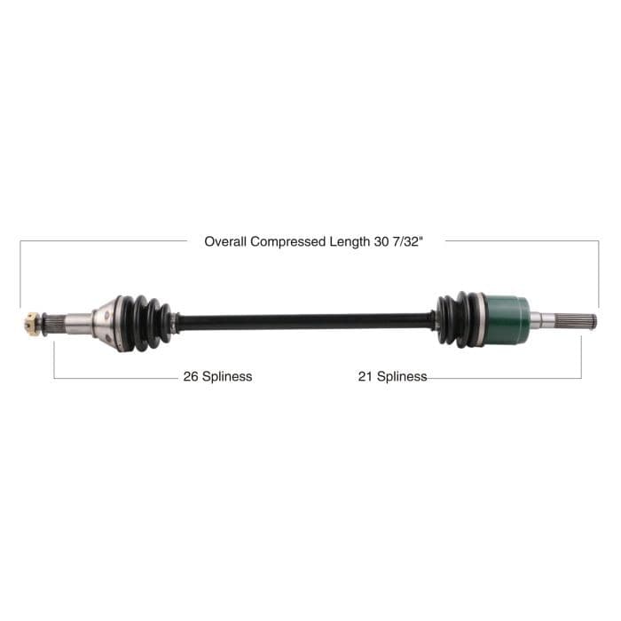 TYTANEUM OE REPLACEMENT CV AXLE CAN-AM FRONT RIGHT