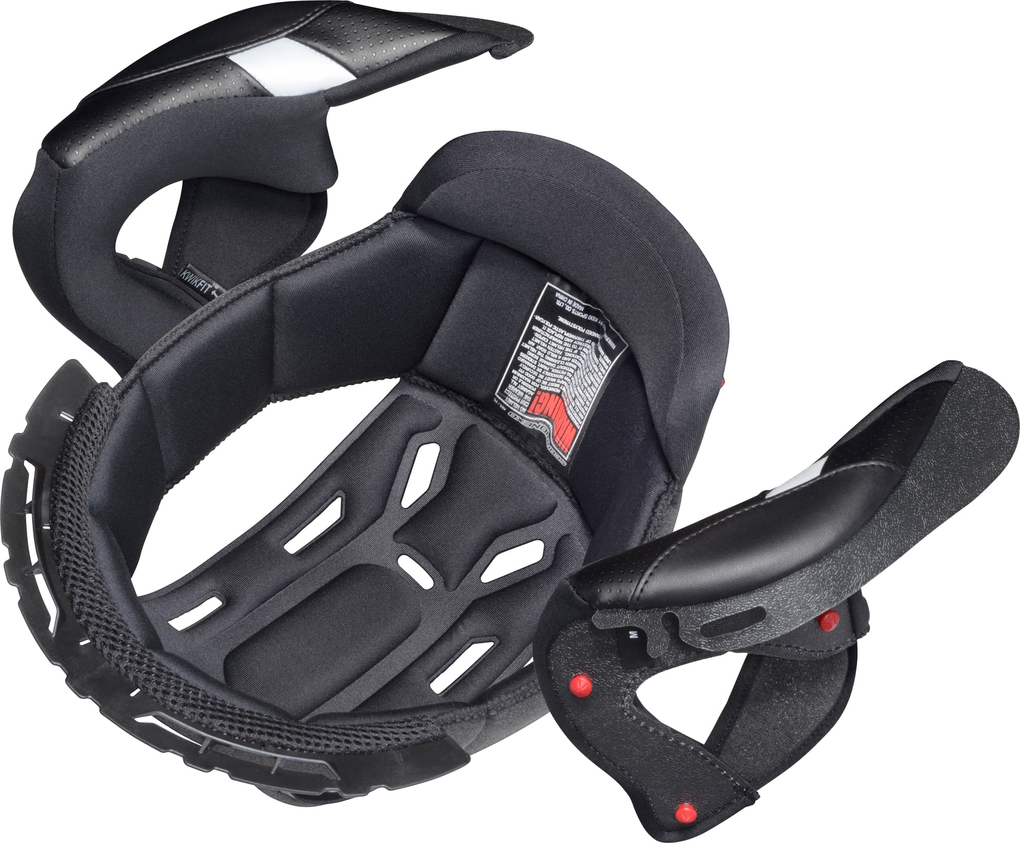 Scorpion Exo Covert 2 Kwikwick C Liner & Cheek Pad Kit LG