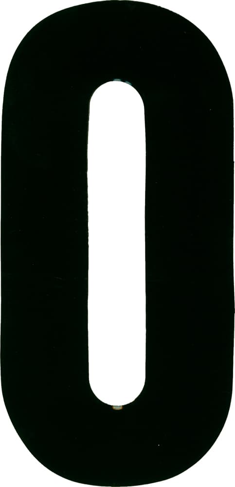 Dirt Digits #0 6" White Extreme Digits 3/Pack