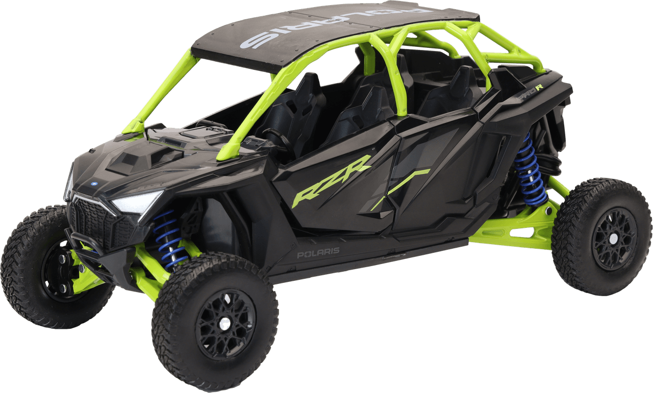 New-Ray 1:18 Scale Polaris Rzr Pro R4 Matte Onyx Black