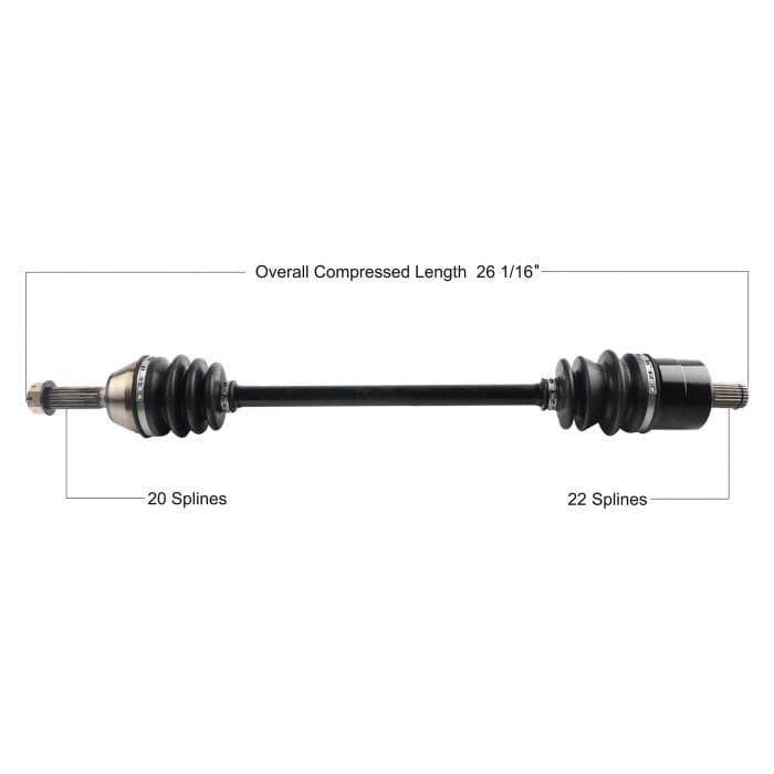 TYTANEUM POLARIS OE REPLACEMENT CV AXLE