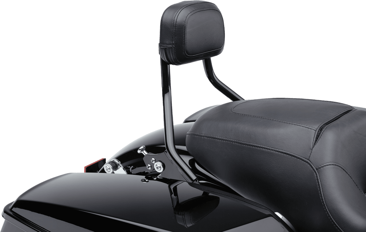 Cobra Detach Backrest Short Black Flh/Flt 97-08