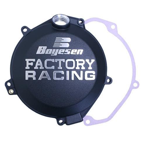 Boyesen Factory Racing Clutch Cover Black