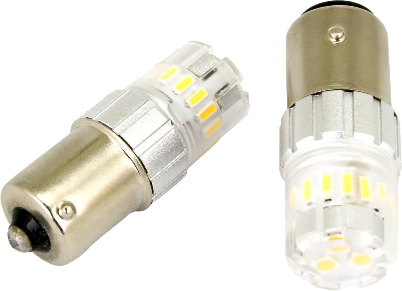 Cyron LED Bulb 1156 White Pair 6W/BULB Smd Omni Directional