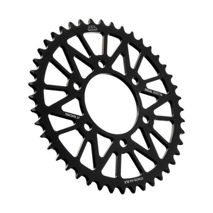 REAR ALLOY SPROCKET BLACK 44-TOOTH